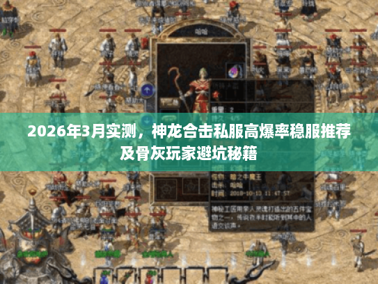2026年3月实测，神龙合击私服高爆率稳服推荐及骨灰玩家避坑秘籍
