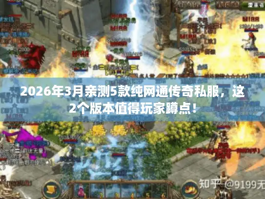 2026年3月亲测5款纯网通传奇私服,这2个版本值得玩家蹲点! 2026年3月亲测5款纯网通传奇私服,这2个版本值得玩家蹲点!