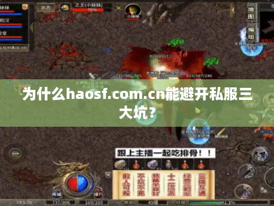 为什么haosf.com.cn能避开私服三大坑？