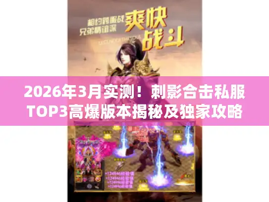 2026年3月实测!刺影合击私服TOP3高爆版本揭秘及独家攻略奉上 2026年3月实测!刺影合击私服TOP3高爆版本揭秘及独家攻略奉上