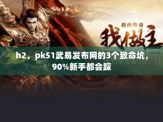 h2，pk51武易发布网的3个致命坑，90%新手都会踩