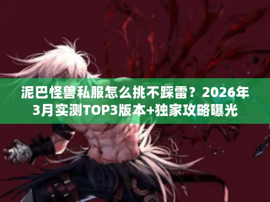 泥巴怪兽私服怎么挑不踩雷？2026年3月实测TOP3版本+独家攻略曝光