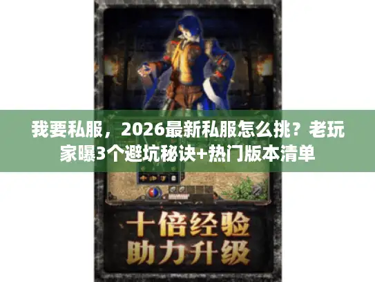 我要私服，2026最新私服怎么挑？老玩家曝3个避坑秘诀+热门版本清单