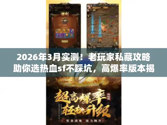 2026年3月实测！老玩家私藏攻略助你选热血sf不踩坑，高爆率版本揭秘