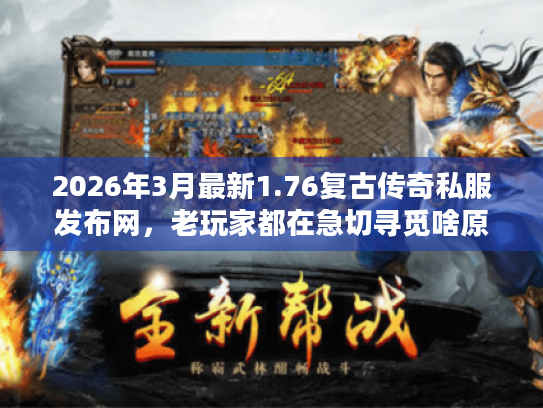 2026年3月最新1.76复古传奇私服发布网，老玩家都在急切寻觅啥原因？