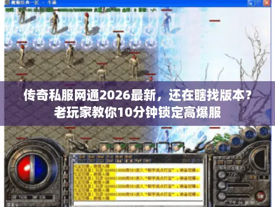 传奇私服网通2026最新，还在瞎找版本？老玩家教你10分钟锁定高爆服