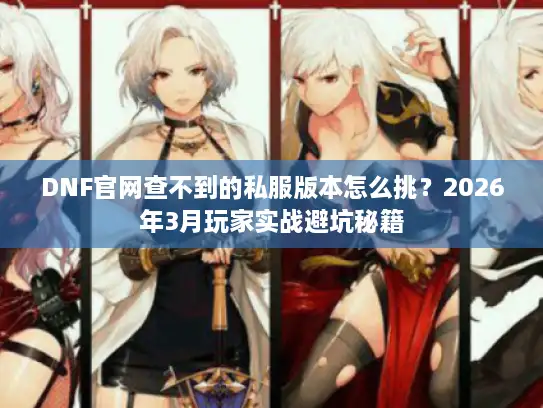 DNF官网查不到的私服版本怎么挑?2026年3月玩家实战避坑秘籍 DNF官网查不到的私服版本怎么挑?2026年3月玩家实战避坑秘籍