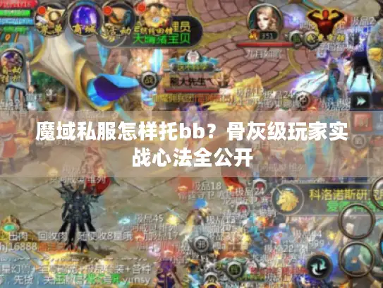 魔域私服怎样托bb?骨灰级玩家实战心法全公开 魔域私服怎样托bb?骨灰级玩家实战心法全公开