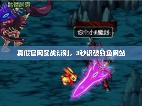 真假官网实战辨别，3秒识破钓鱼网站