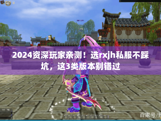 2024资深玩家亲测！选rxjh私服不踩坑，这3类版本别错过