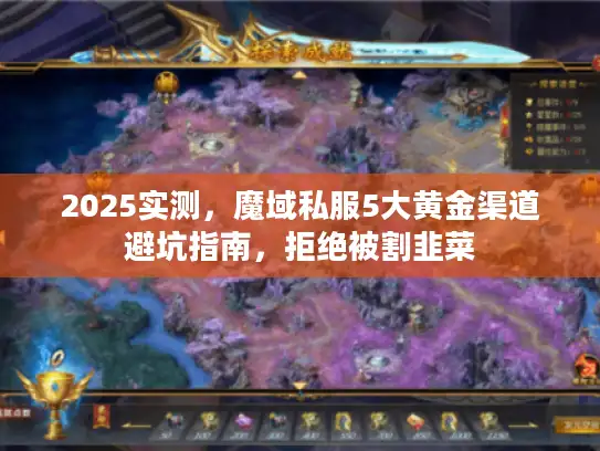 2025实测，魔域私服5大黄金渠道避坑指南，拒绝被割韭菜