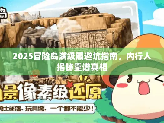 2025冒险岛满级服避坑指南，内行人揭秘靠谱真相
