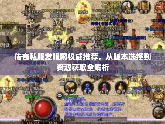 传奇私服发服网权威推荐，从版本选择到资源获取全解析