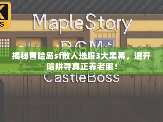 揭秘冒险岛sf散人选服3大黑幕，避开陷阱寻真正养老服！