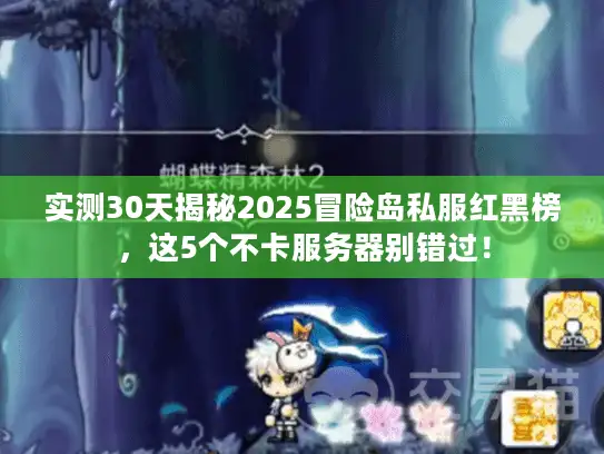 实测30天揭秘2025冒险岛私服红黑榜，这5个不卡服务器别错过！