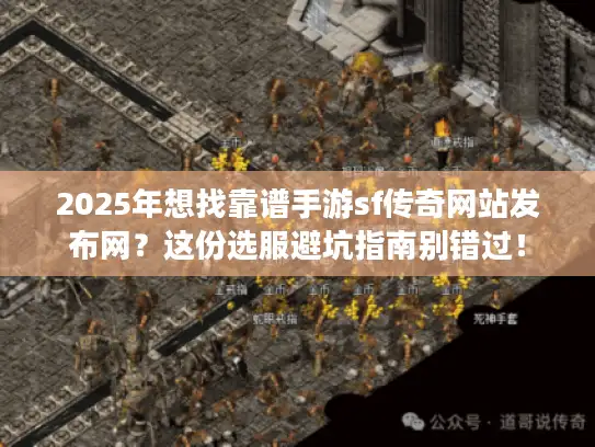 2025年想找靠谱手游sf传奇网站发布网?这份选服避坑指南别错过! 2025年想找靠谱手游sf传奇网站发布网?这份选服避坑指南别错过!