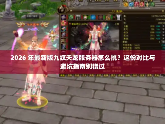 2026 年最新版九纹天龙服务器怎么挑？这份对比与避坑指南别错过
