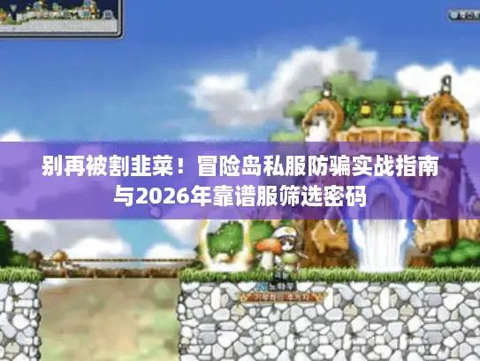 别再被割韭菜！冒险岛私服防骗实战指南与2026年靠谱服筛选密码