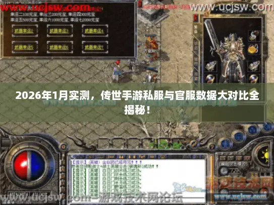 2026年1月实测，传世手游私服与官服数据大对比全揭秘！
