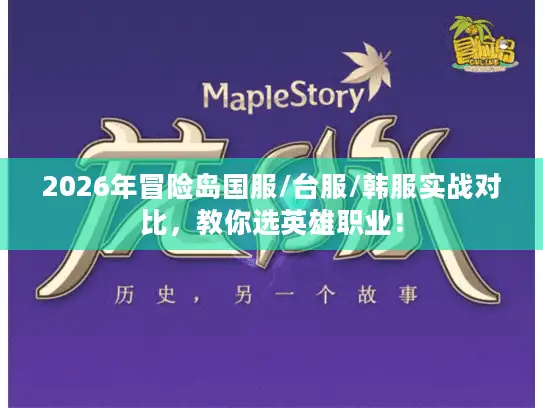 2026年冒险岛国服/台服/韩服实战对比，教你选英雄职业！