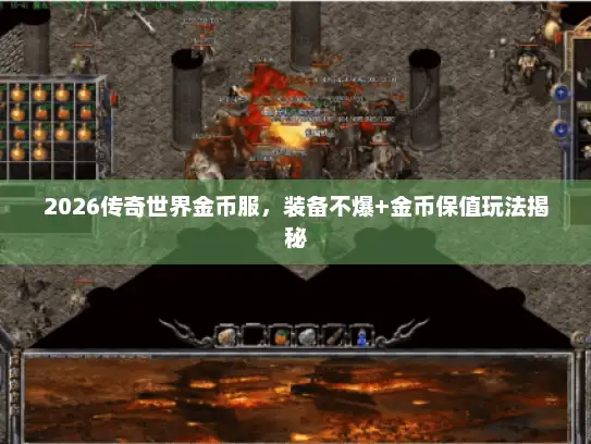 2026传奇世界金币服，装备不爆+金币保值玩法揭秘