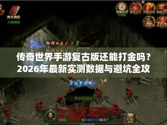 传奇世界手游复古版还能打金吗？2026年最新实测数据与避坑全攻略