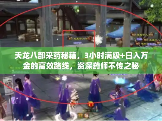 天龙八部采药秘籍，3小时满级+日入万金的高效路线，资深药师不传之秘