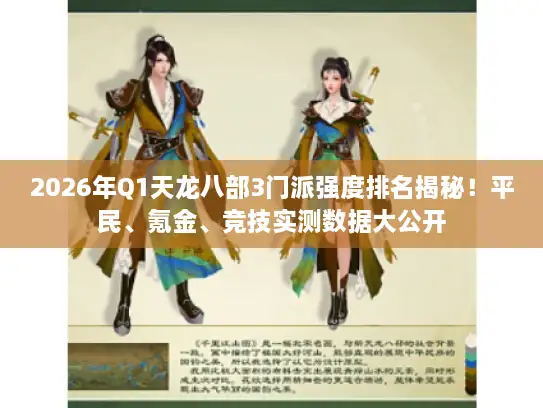 2026年Q1天龙八部3门派强度排名揭秘！平民、氪金、竞技实测数据大公开