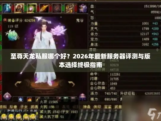 至尊天龙私服哪个好？2026年最新服务器评测与版本选择终极指南