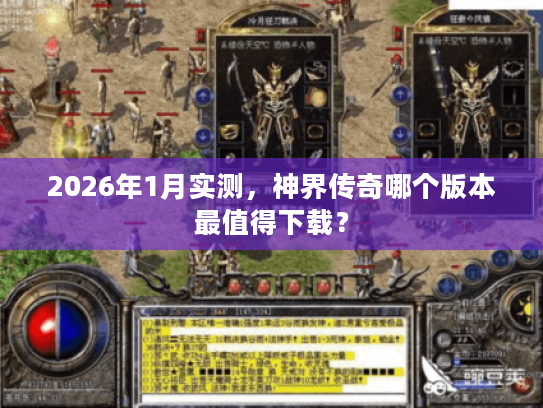 2026年1月实测，神界传奇哪个版本最值得下载？