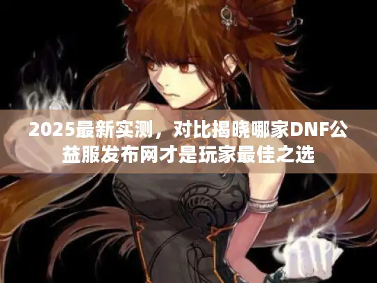 2025最新实测，对比揭晓哪家DNF公益服发布网才是玩家最佳之选