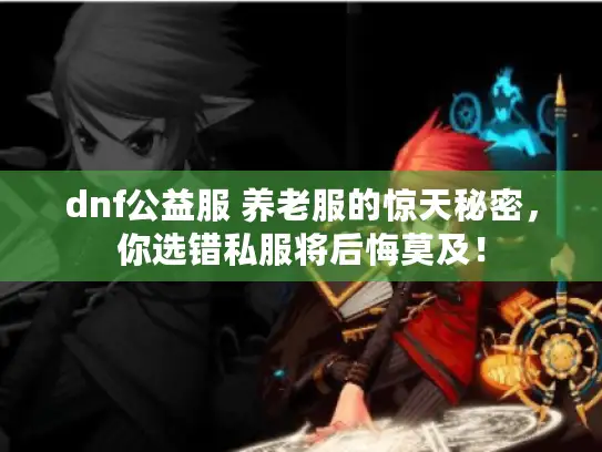 dnf公益服 养老服的惊天秘密，你选错私服将后悔莫及！