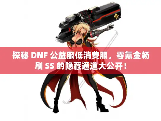 探秘 DNF 公益服低消费服，零氪金畅刷 SS 的隐藏通道大公开！