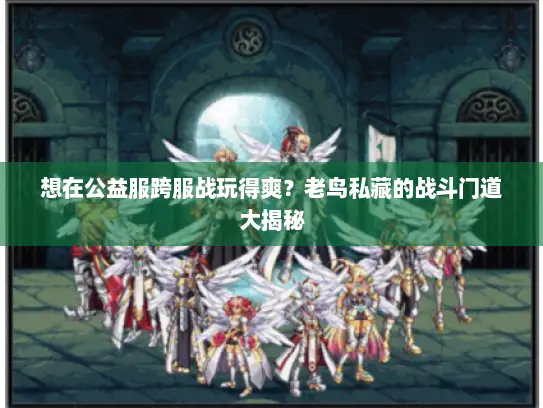 想在公益服跨服战玩得爽?老鸟私藏的战斗门道大揭秘 想在公益服跨服战玩得爽?老鸟私藏的战斗门道大揭秘