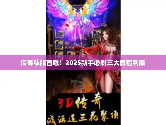 传奇私服首曝！2025新手必刷三大真福利服