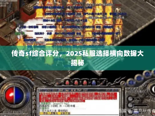 传奇sf综合评分，2025私服选择横向数据大揭秘
