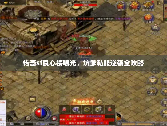 传奇sf良心榜曝光，坑爹私服逆袭全攻略