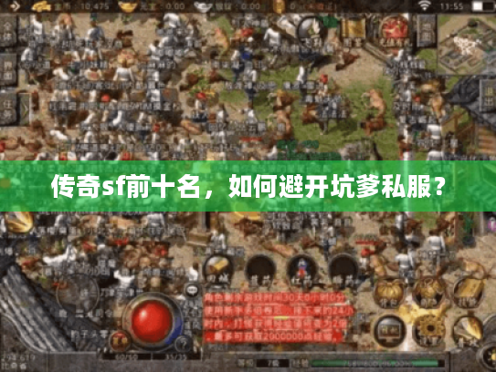 传奇sf前十名，如何避开坑爹私服？