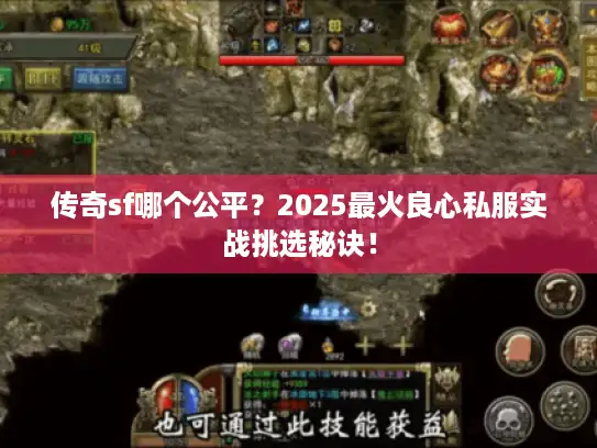 传奇sf哪个公平？2025最火良心私服实战挑选秘诀！