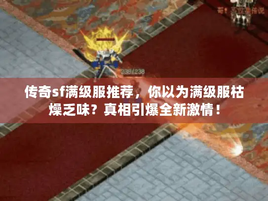 传奇sf满级服推荐，你以为满级服枯燥乏味？真相引爆全新激情！