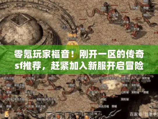 零氪玩家福音！刚开一区的传奇sf推荐，赶紧加入新服开启冒险！