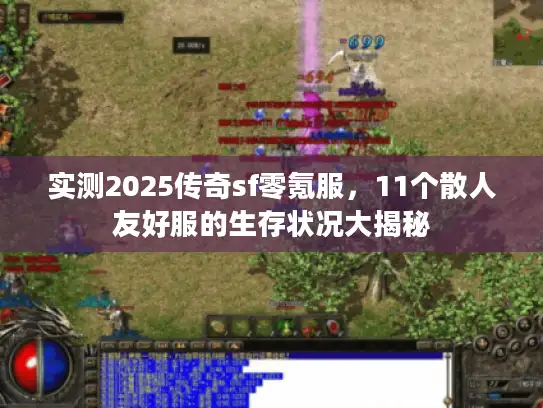 实测2025传奇sf零氪服，11个散人友好服的生存状况大揭秘