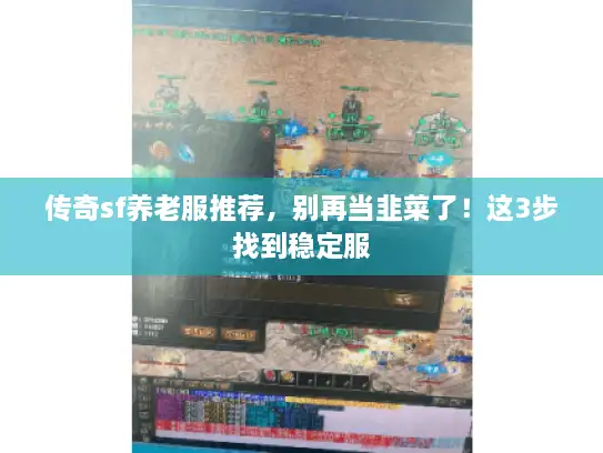 传奇sf养老服推荐，别再当韭菜了！这3步找到稳定服
