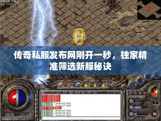 传奇私服发布网刚开一秒，独家精准筛选新服秘诀