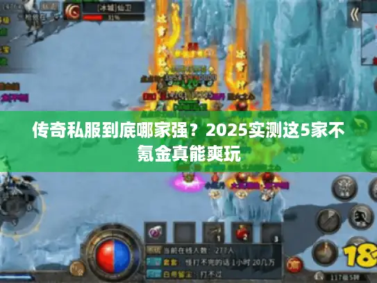 传奇私服到底哪家强？2025实测这5家不氪金真能爽玩