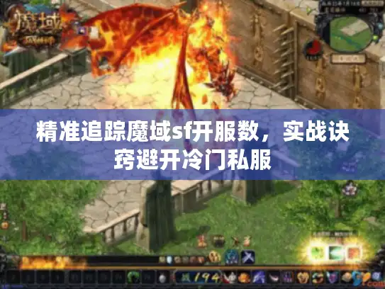 精准追踪魔域sf开服数，实战诀窍避开冷门私服