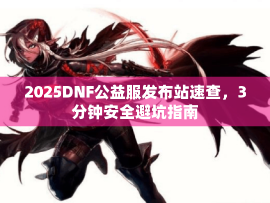 2025DNF公益服发布站速查，3分钟安全避坑指南