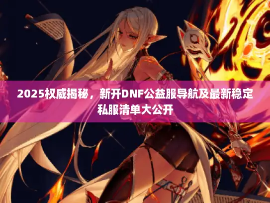 2025权威揭秘，新开DNF公益服导航及最新稳定私服清单大公开