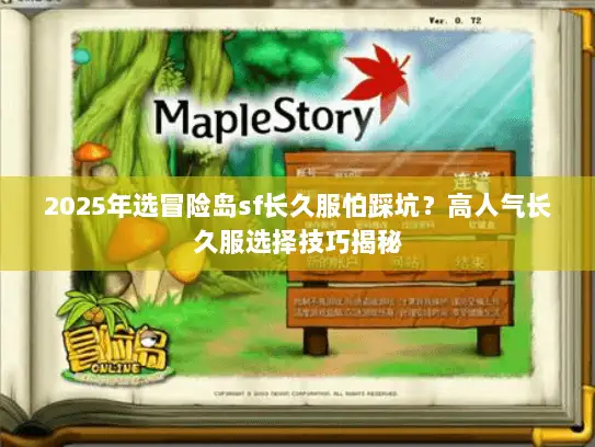 2025年选冒险岛sf长久服怕踩坑？高人气长久服选择技巧揭秘