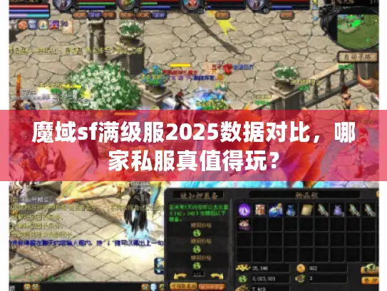 魔域sf满级服2025数据对比，哪家私服真值得玩？